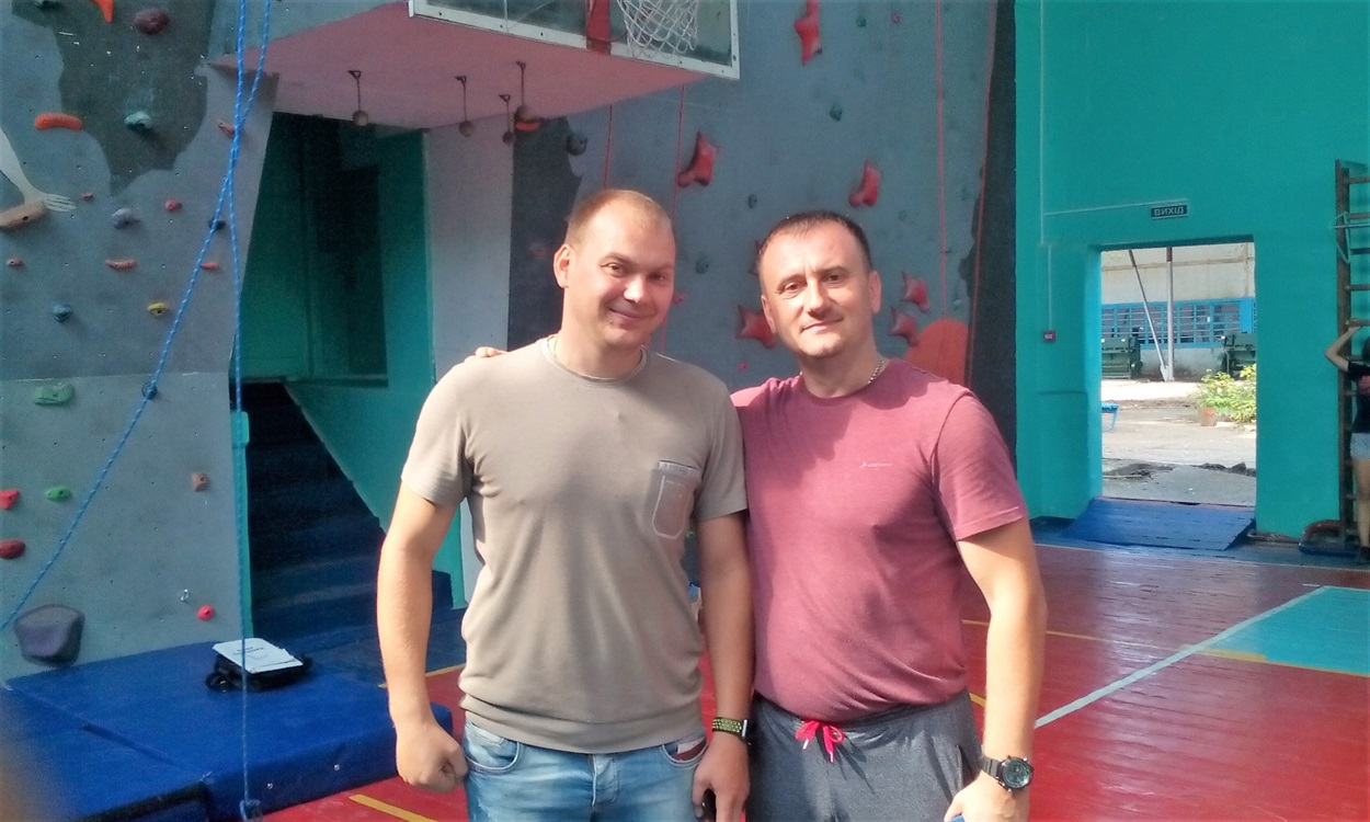 Віталій Ушань та Андрій Геревенко