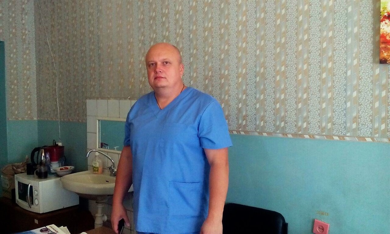 Районний лікар–травматолог, завідувач травматологічним відділенням курахівської лікарні Михайло Чирков
