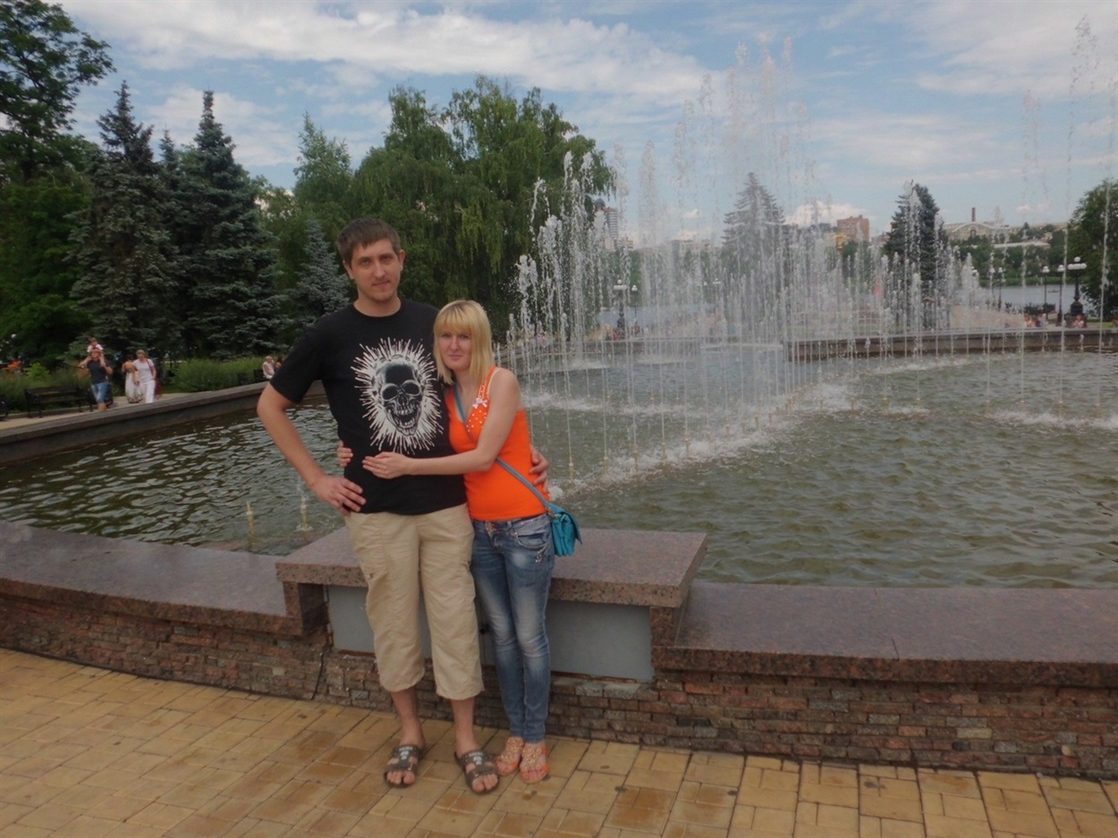 В'ячеслав з дружиною