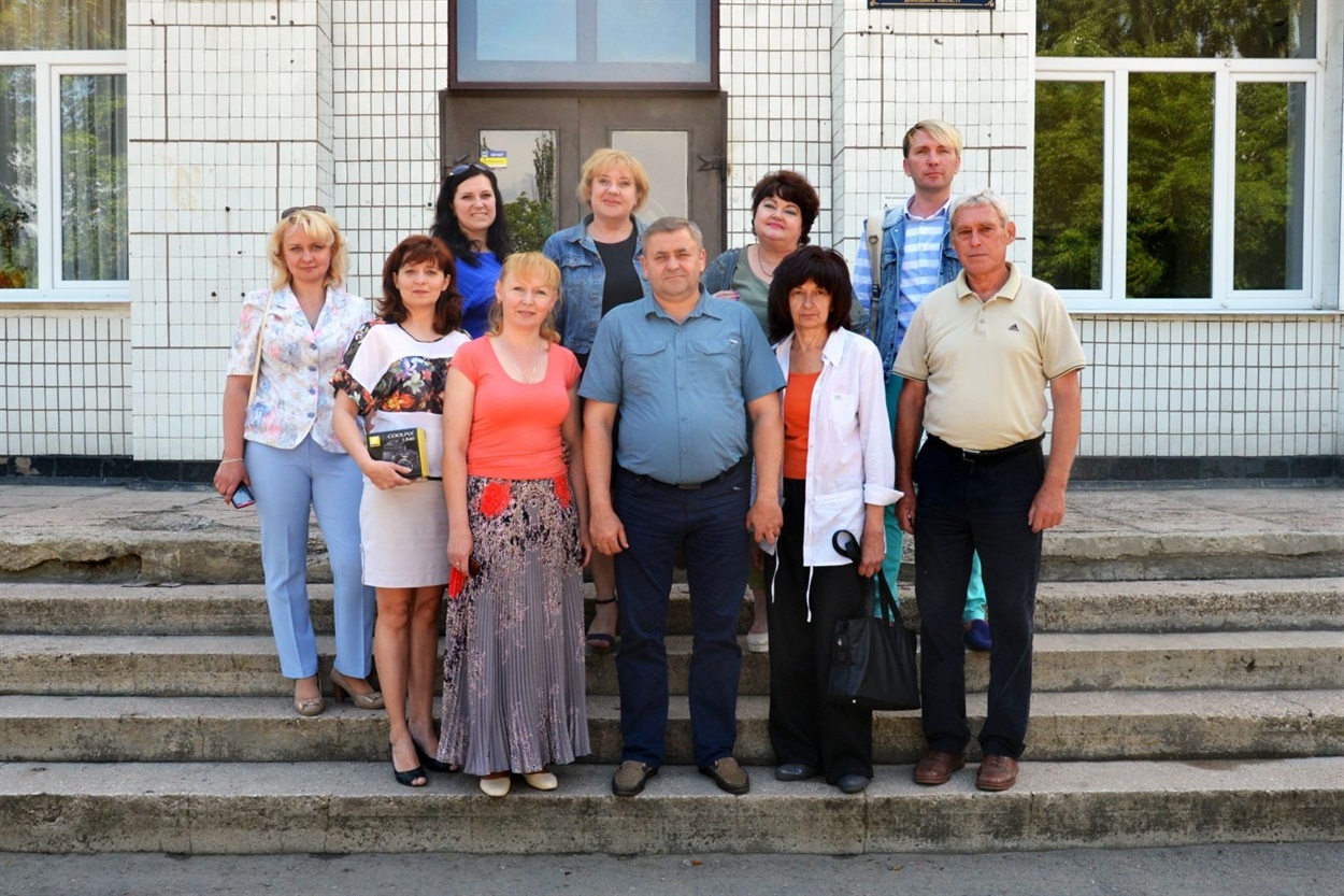 Сергій Сажко з співробітниками