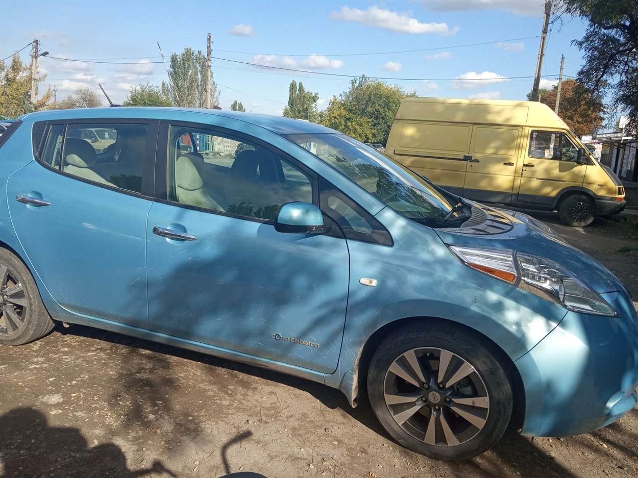 Єдиний у Кураховому електромобіль