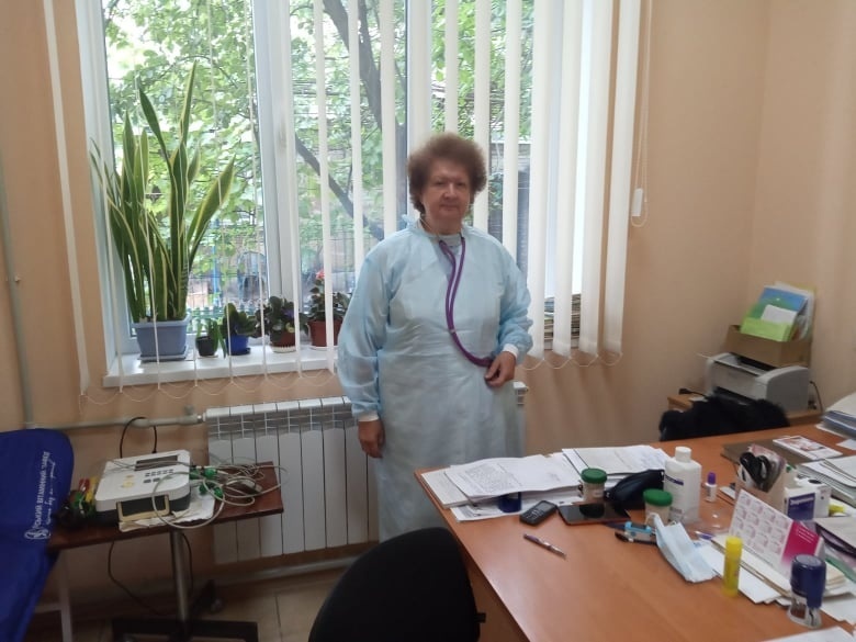 Галина Демидова на рабочем месте