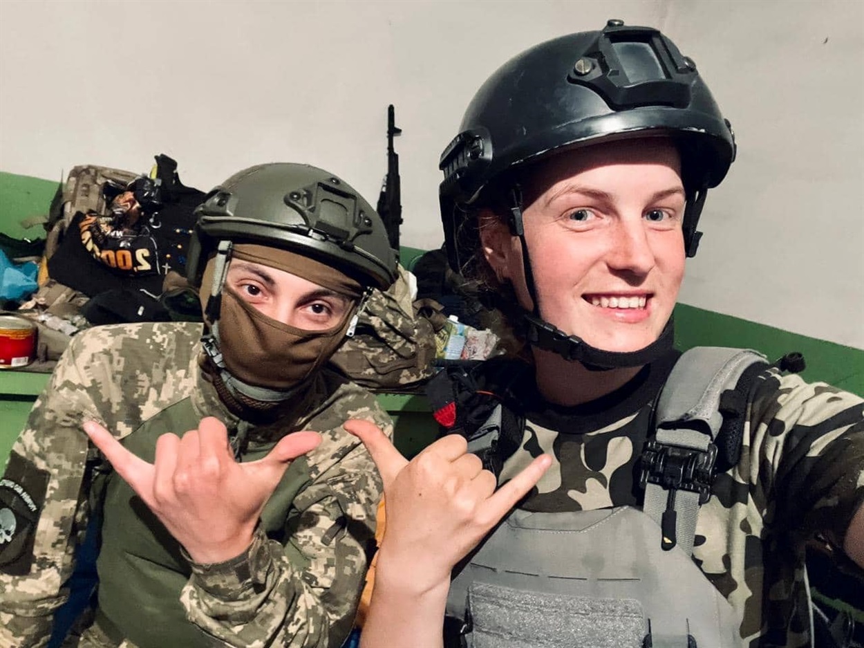 19-річна студентка на передовій