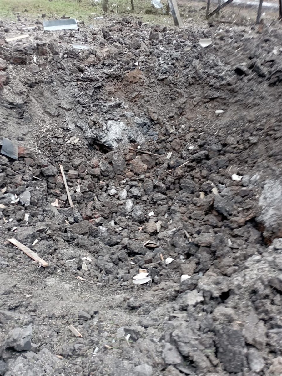 Наслідки обстрілу в Кураховому