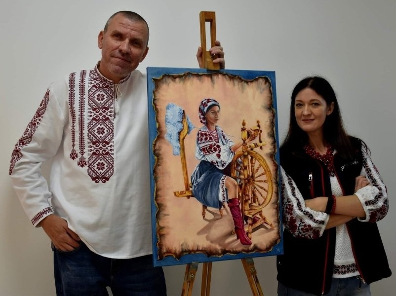 Володимир з дружиною
