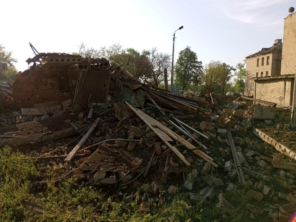 Курахівська громада зазначала ушкоджент через російські обстріли, 16.05.2023