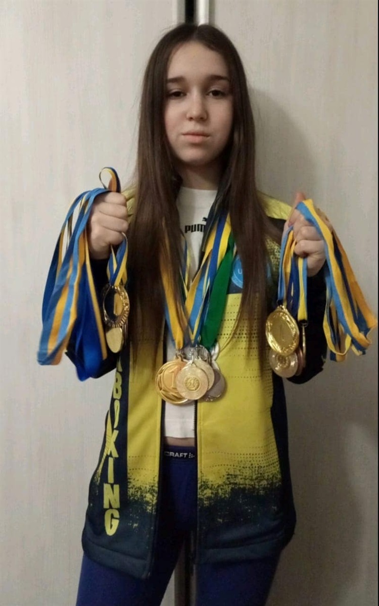 Олександра Піпа - переможниця чемпіонату України з кікбоксингу