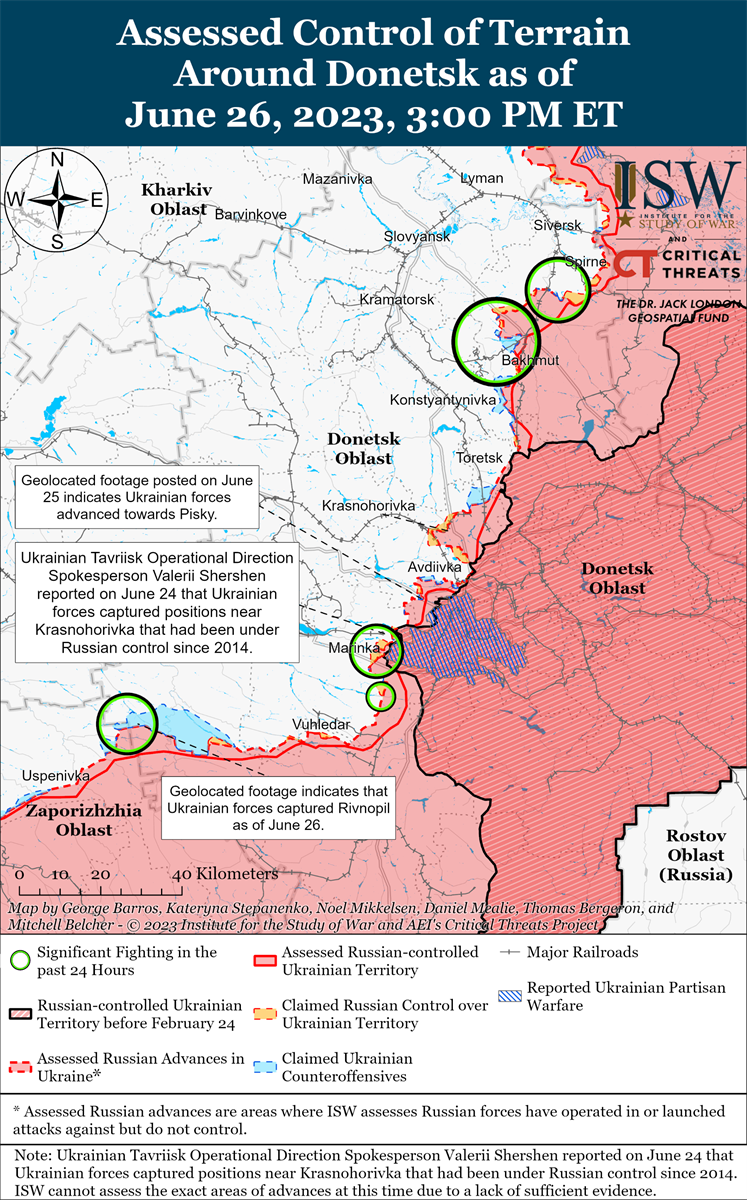 Карта військових дій