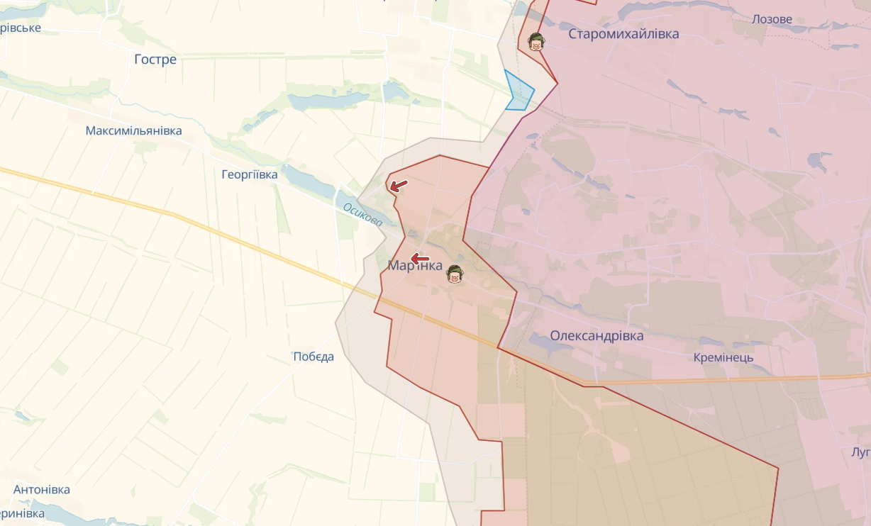 Військові дії на Мар’їнському напрямку