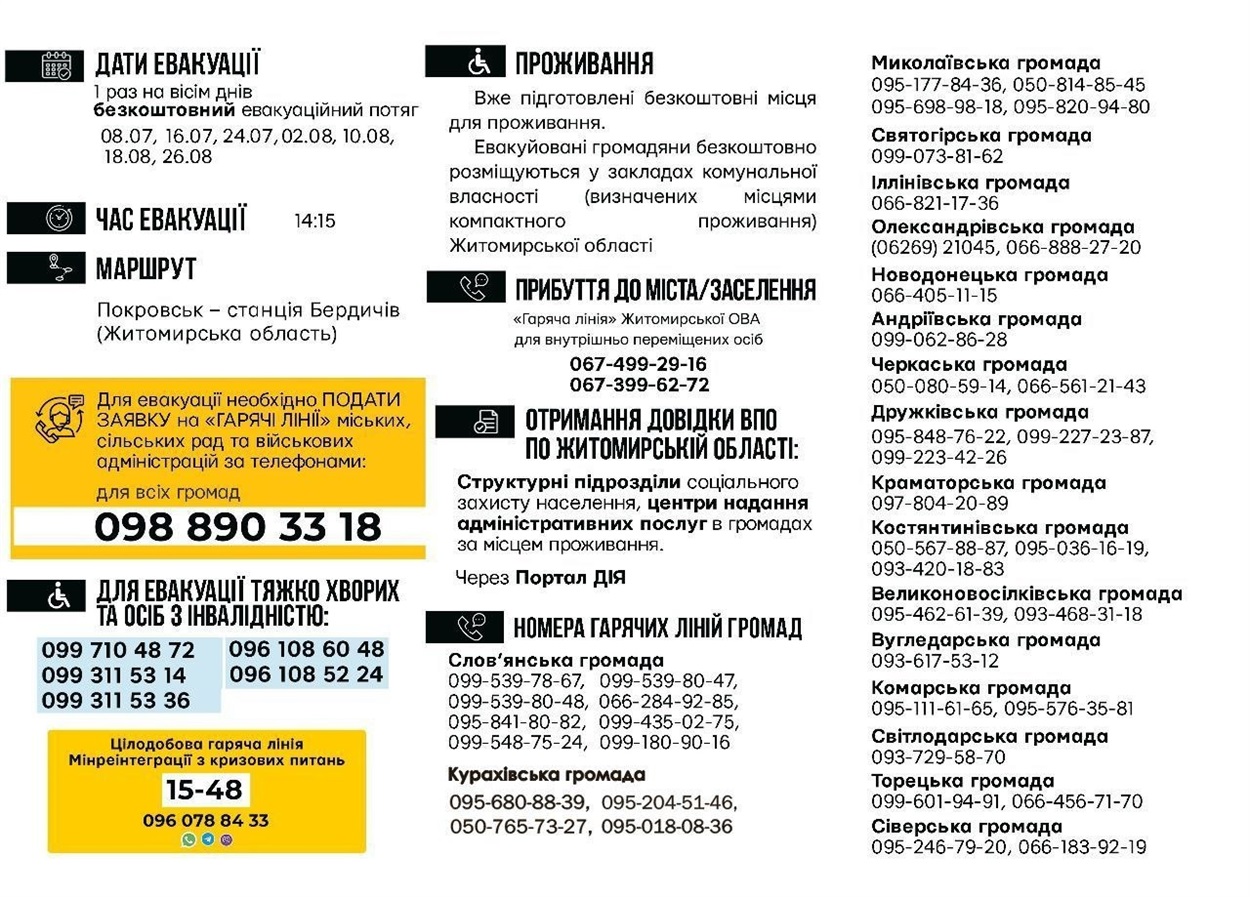 Евакуація з Донеччини