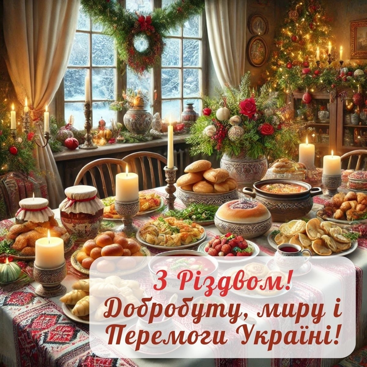 З Різдвом - привітання