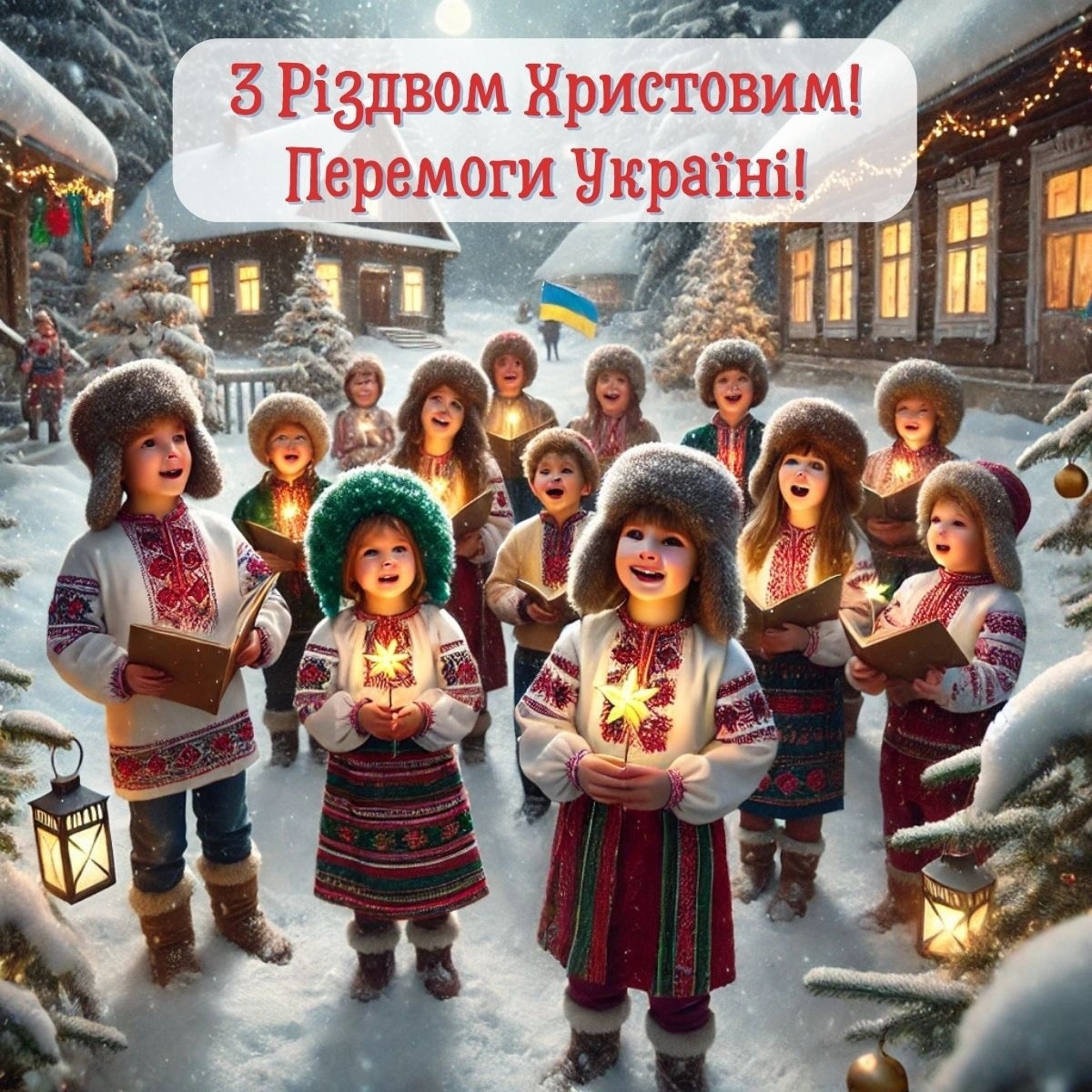 Сучасне привітання з Різдвом