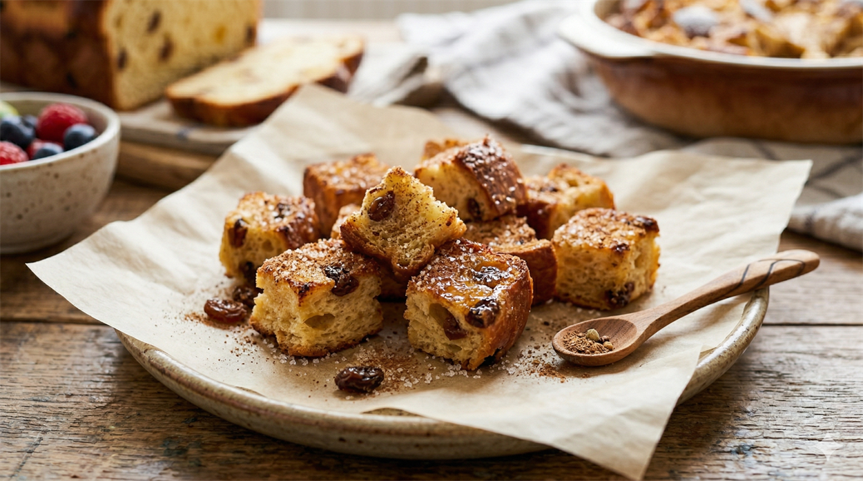 Домашні сухарики з паски