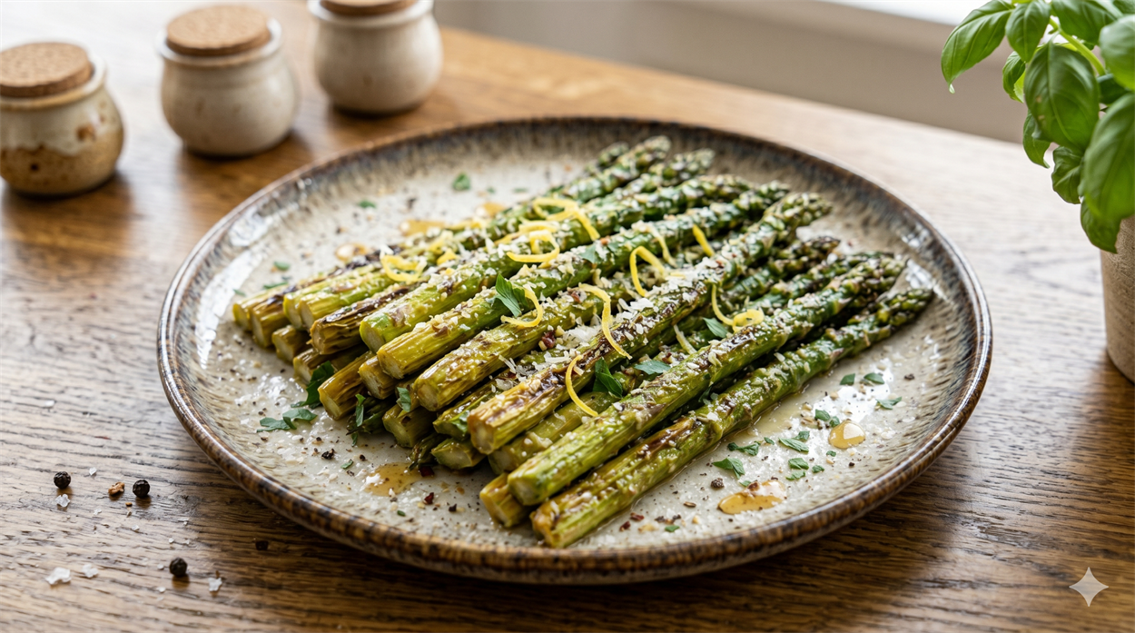 6 швидких рецептів спаржі в аерогрилі